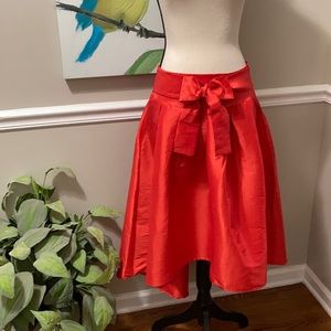Semi formal hi-low skirt